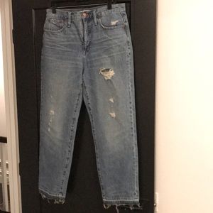 Madewell Vintage Classic Straight Jean, size 30